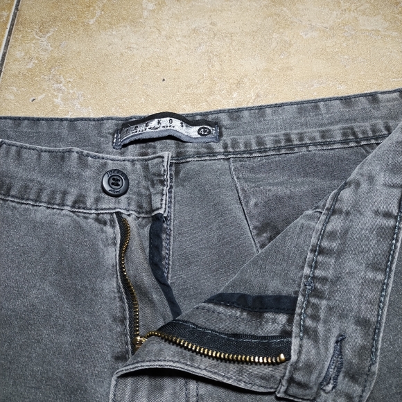 Jockos Grey Men's Denim Shorts Size 42 - Picture 4 of 7